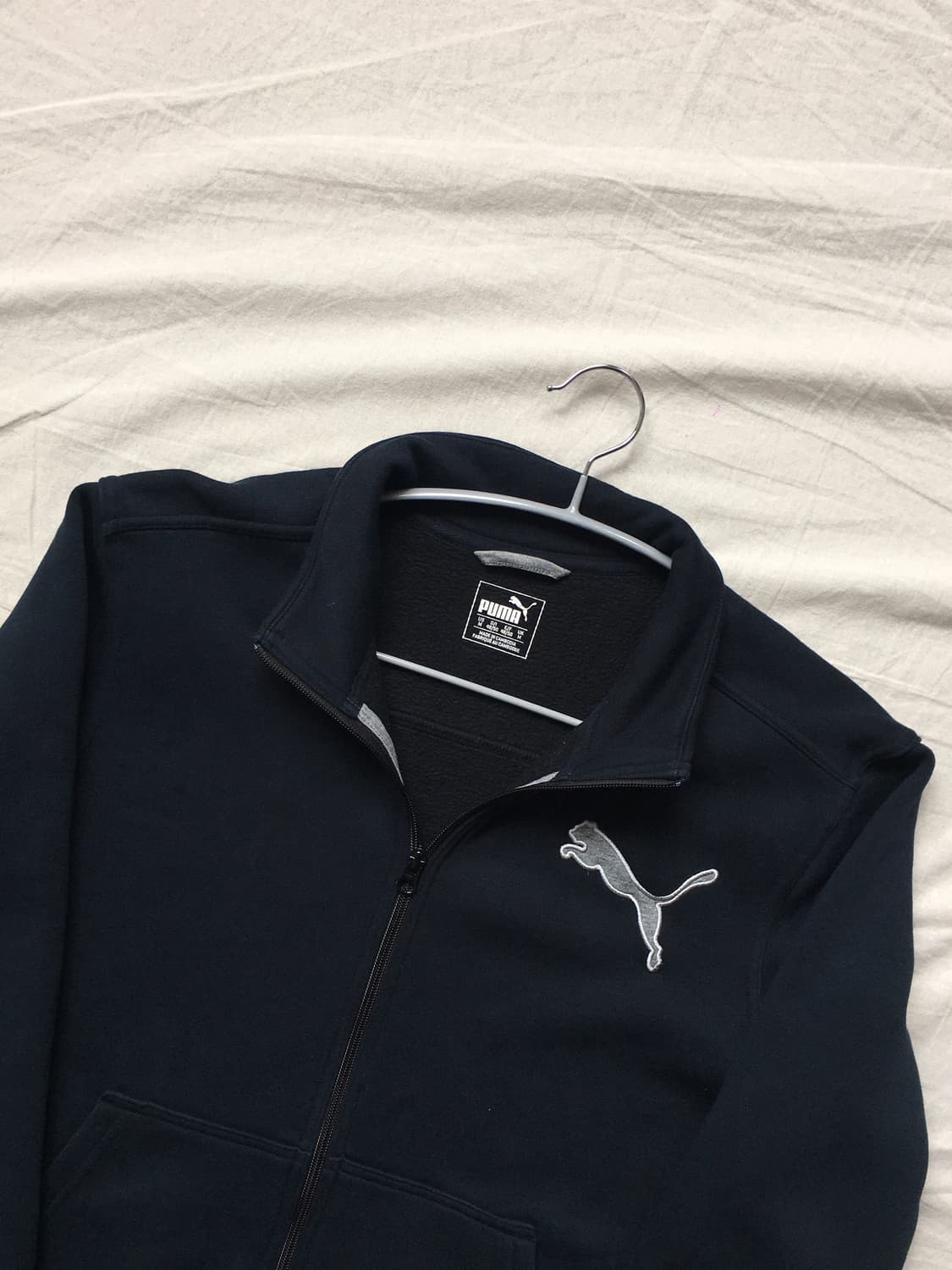 퓨마 로고 코튼집업 상품이미지4