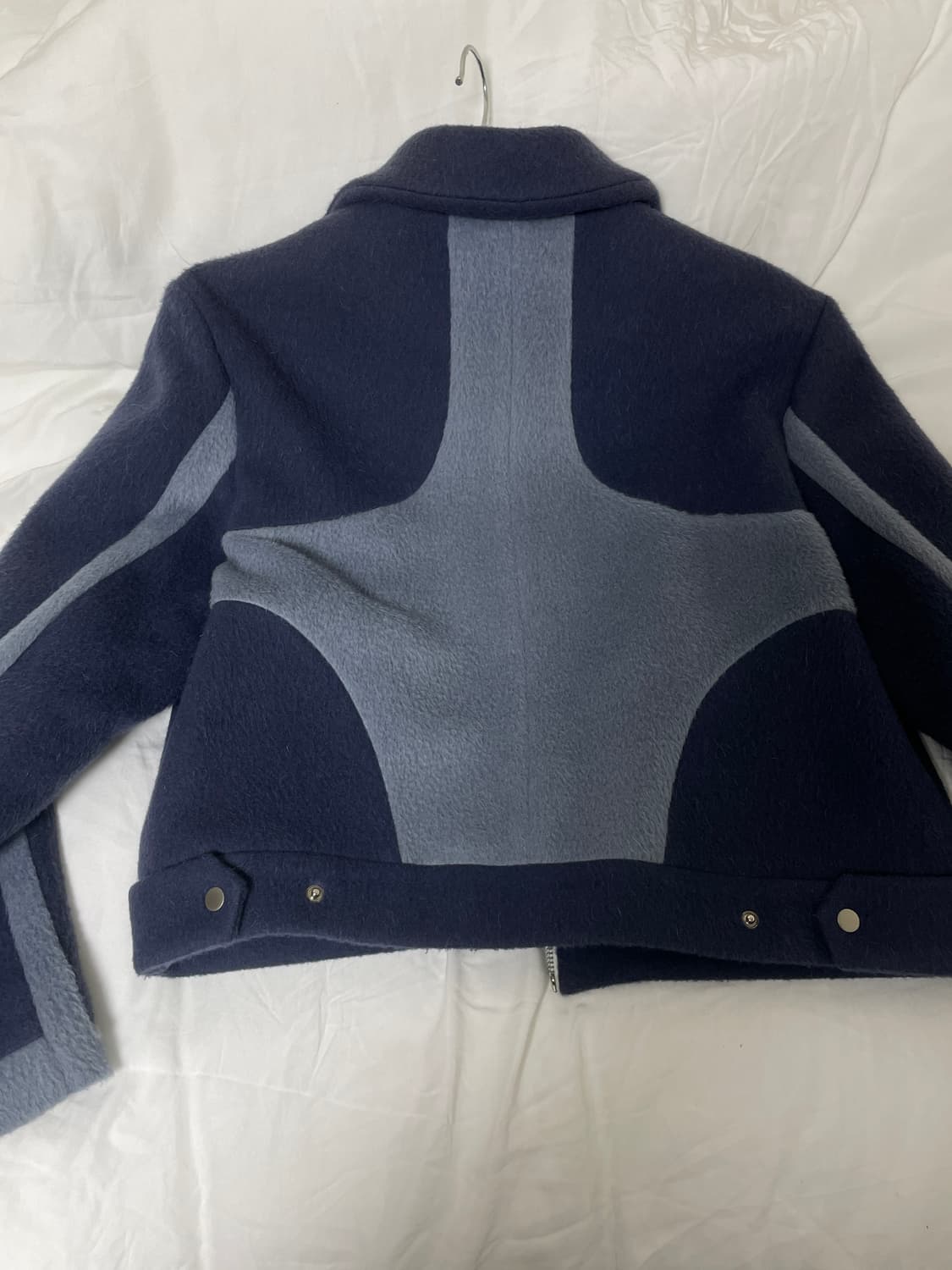 ODLYWORKSHOP Blue Alpaca Quad Jacket 상품이미지3