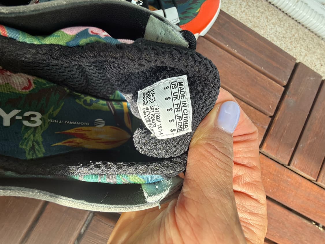 Y-3 요지야마모토 플로럴 스니커즈 230 상품이미지6