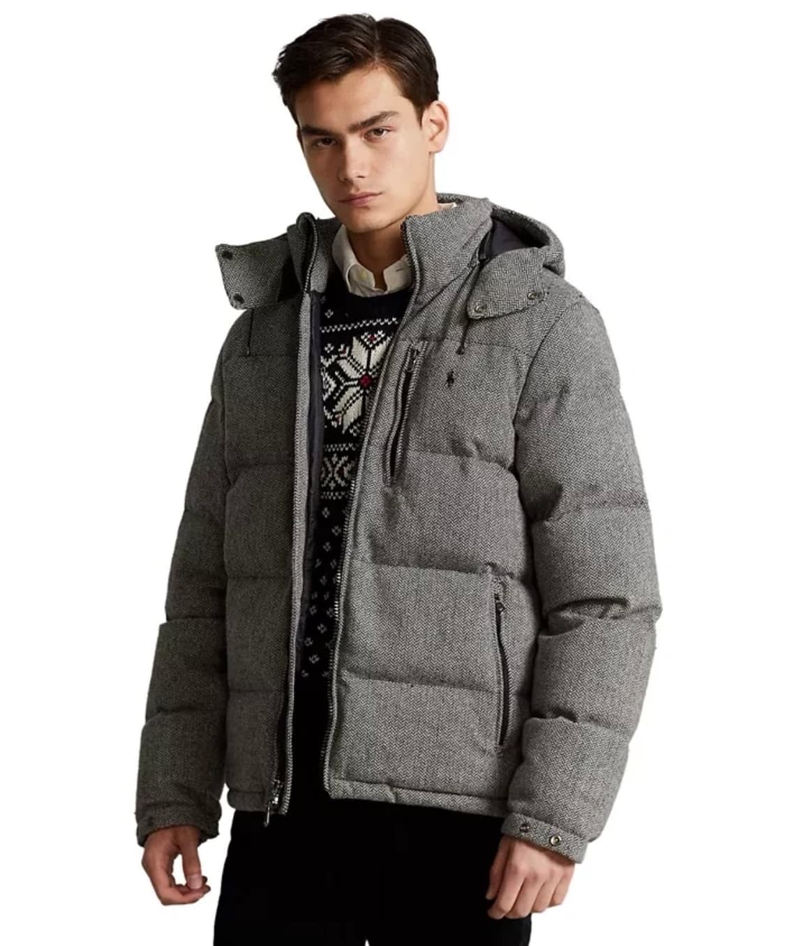 폴로랄프로렌 헤링본 구스 다운 상품이미지1