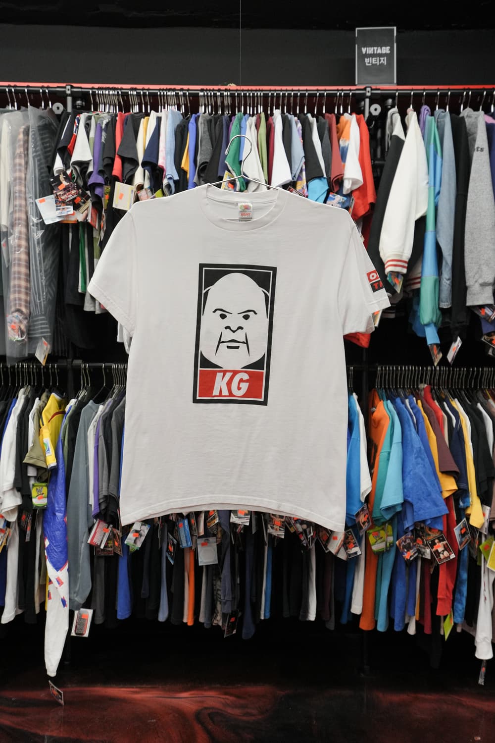 2000년대 빈티지 터네이셔스 잭블랙 Obey the D 티셔츠 상품이미지2