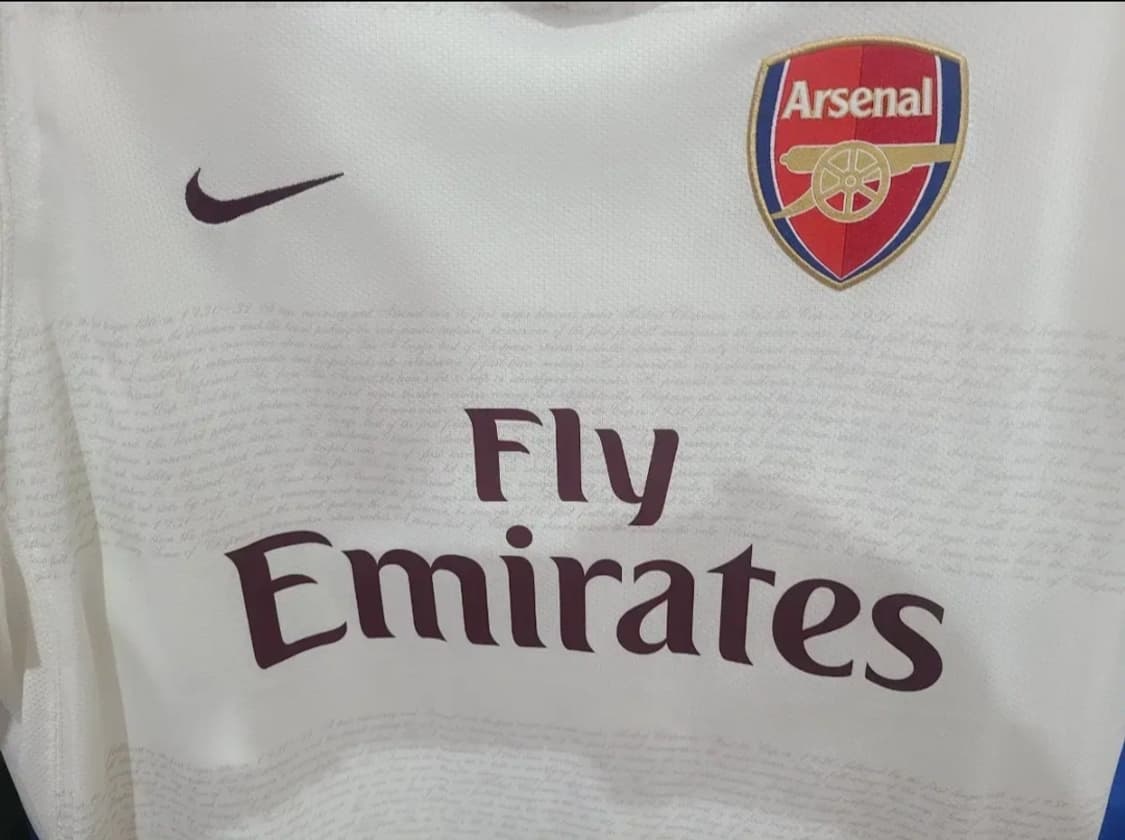 나이키 07 08 아스날 챔스킷 올드레플 축구져지 상품이미지3