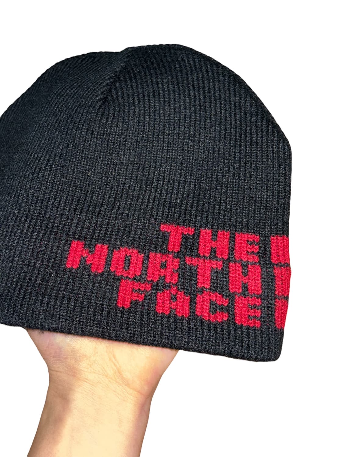 노스페이스 빅로고 니트 비니 상품이미지6