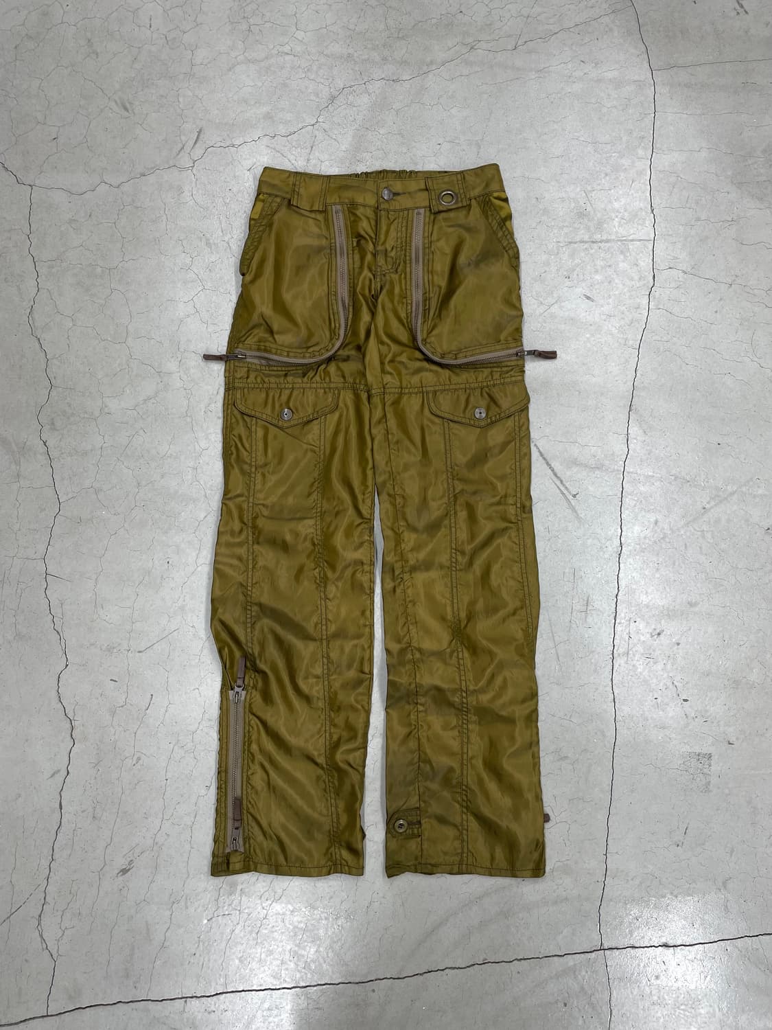L.G.B ZIPPER EMBELLISHED PANTS 상품이미지1
