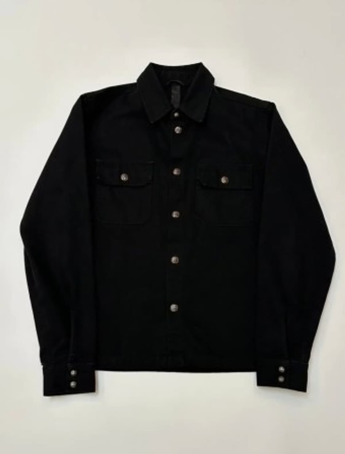 [구매 L,XL] 크롬하츠 워크독 셔츠 자켓 블랙 상품이미지1