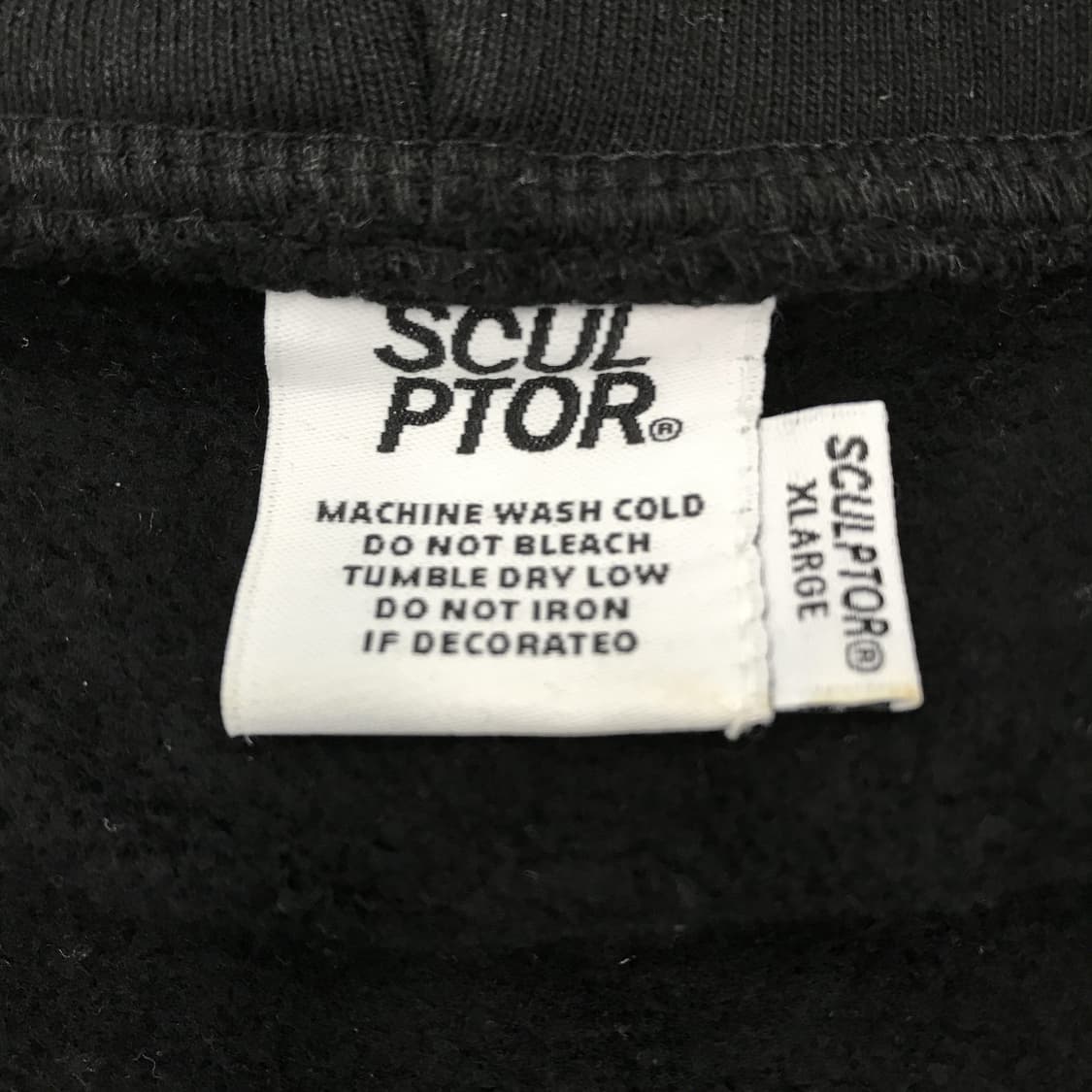 스컬프터 3D 모노그램 후드집업 [XL] 상품이미지4