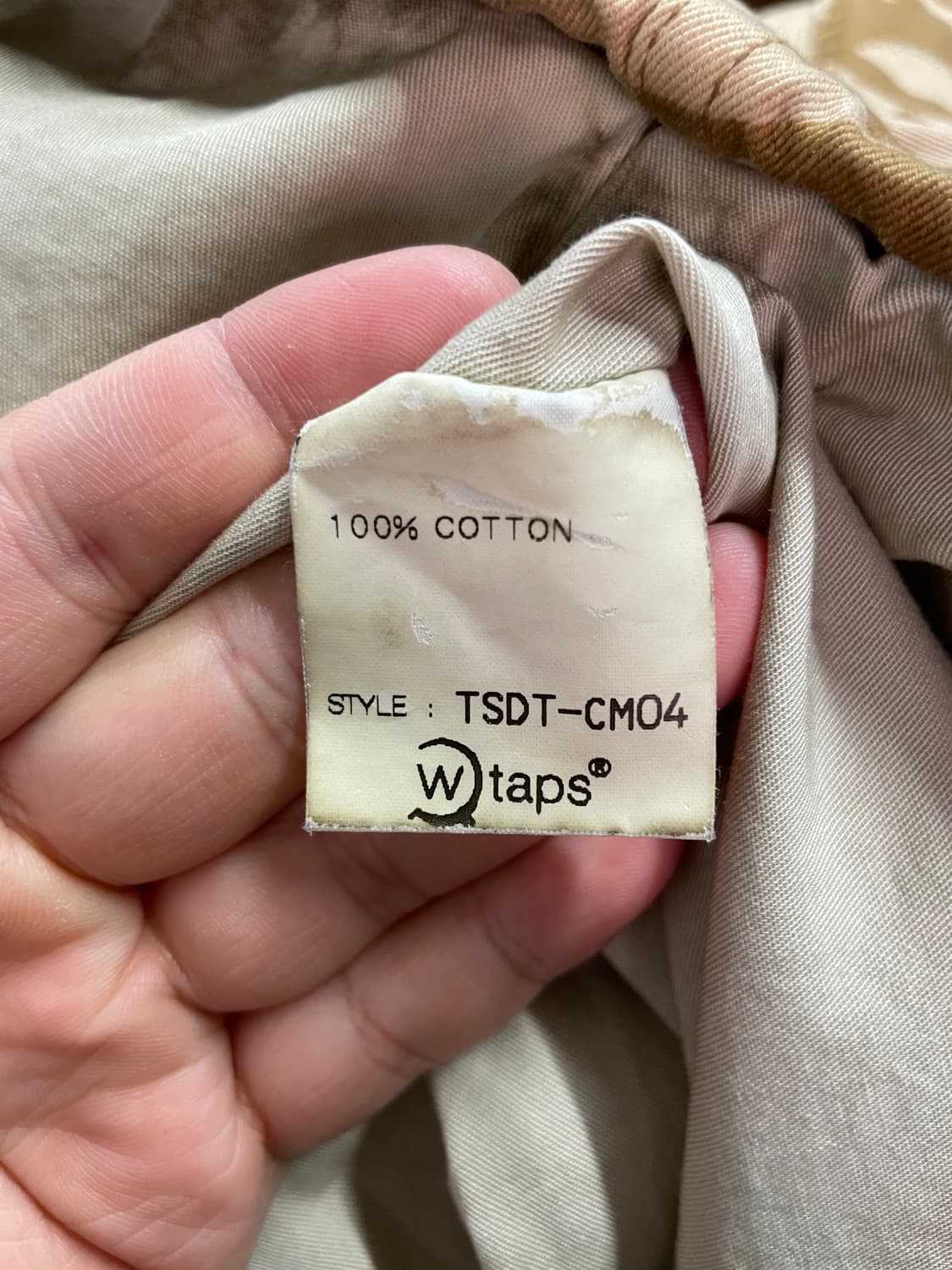 90s 더블탭스 데저트 카모 필드자켓 상품이미지10