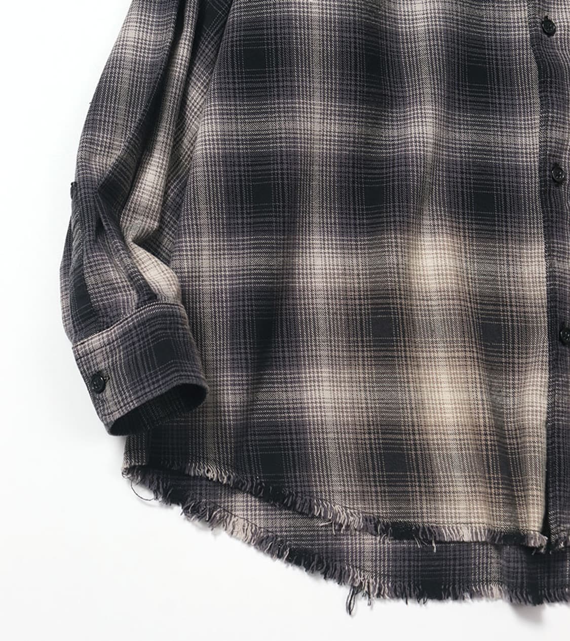FREAK’S STORE - 24FW BLEACH CHECK SHIRT 상품이미지5