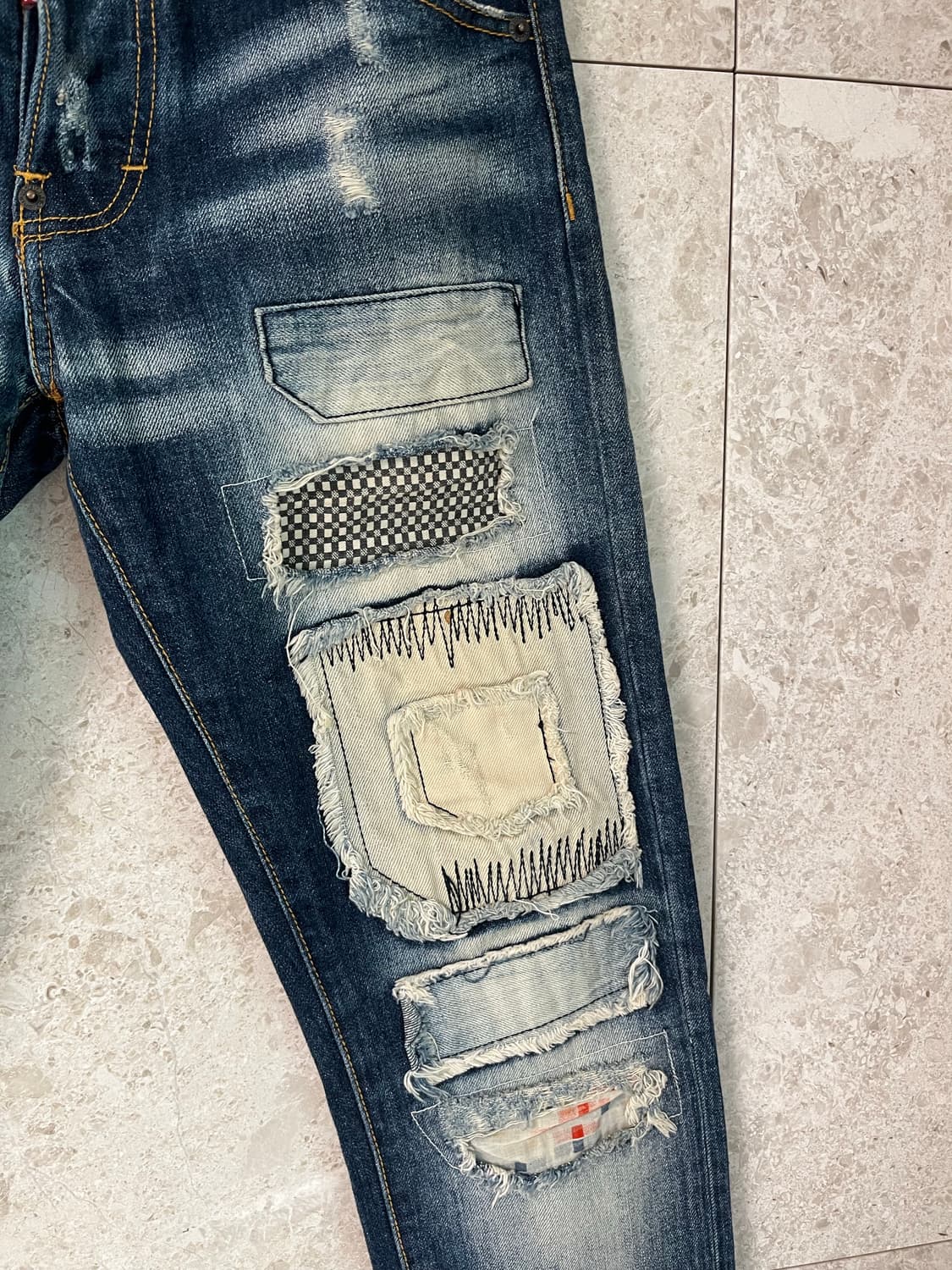 디스퀘어드2 클래식 케니 트위스트진 46 상품이미지3