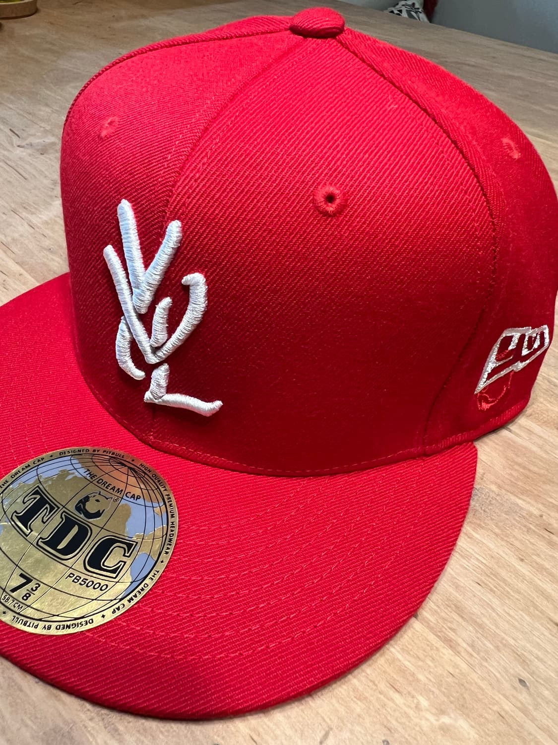 YVL 모자 레드 7 3/8 상품이미지3