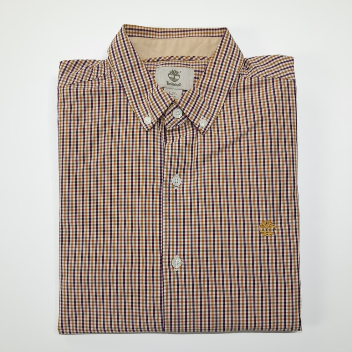CL754 L 팀버랜드 슬림핏 마이크로 체크 버튼다운 셔츠 남방 상품이미지9