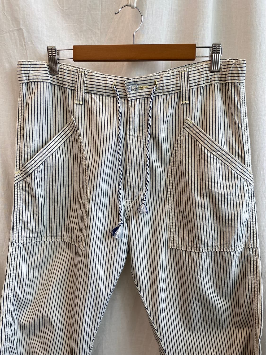 LEE 스트라이프 면밴딩팬츠(XL) 상품이미지2
