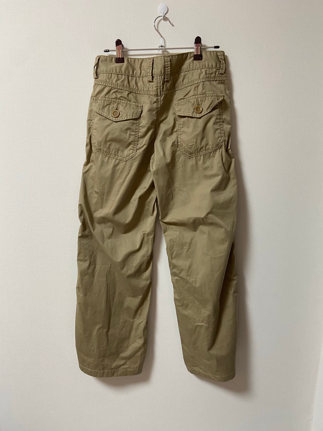 일본 빈티지 모리걸 하구미 단추 카고팬츠  상품이미지6