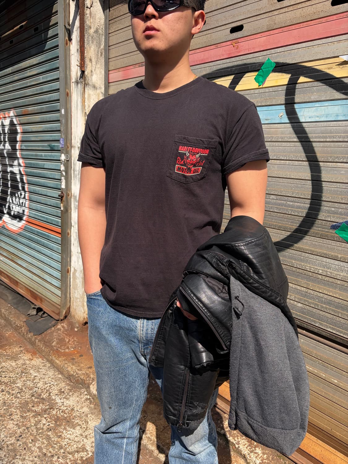 00’s Harley Davidson Valley Forgue faded 상품이미지6