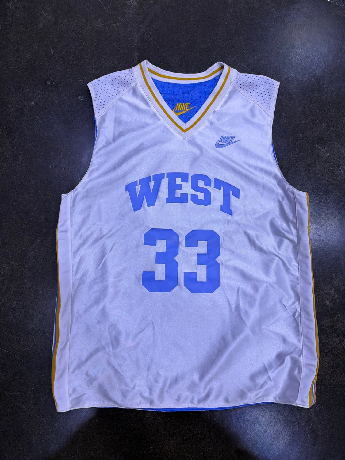 나이키 웨스트 33 리버시블 베스킷볼 민소매 져지 유니폼 L 상품이미지1
