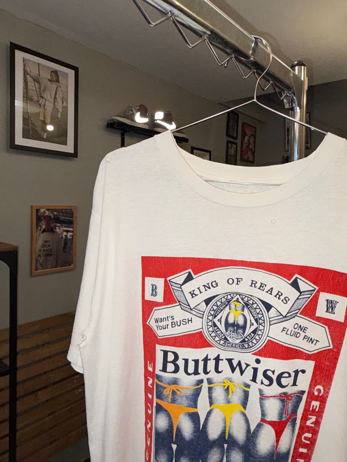 90‘s Budweiser parody Buttwiser bootleg  상품이미지6