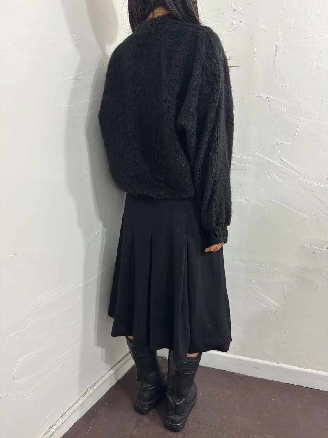 talbots puff wool midi skirt 상품이미지6