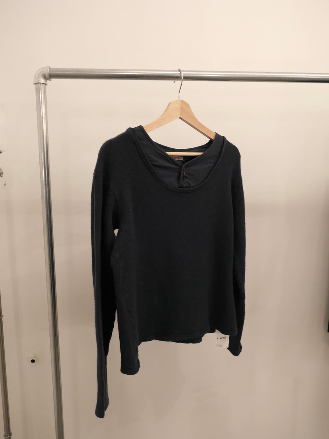 캐피탈 레이어드 헨리넥 롱슬리브 상품이미지1