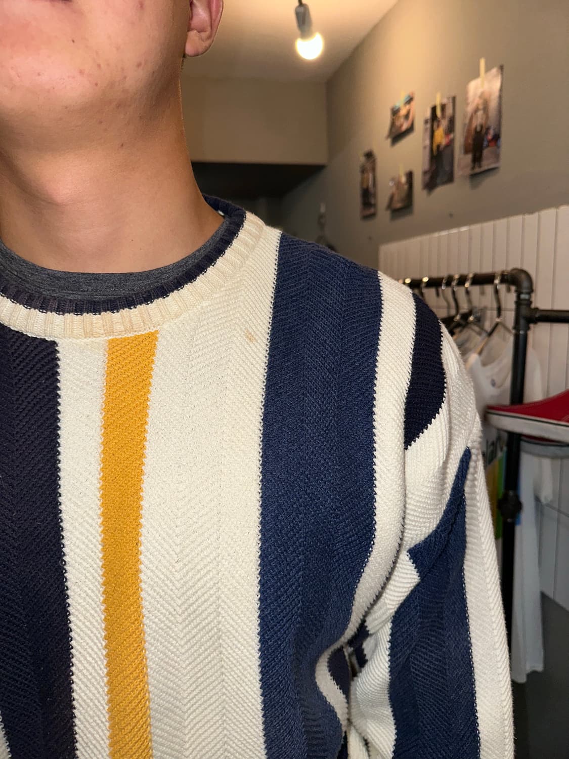 90‘s Chaps Ralph Lauren stirpe knitwear  상품이미지4