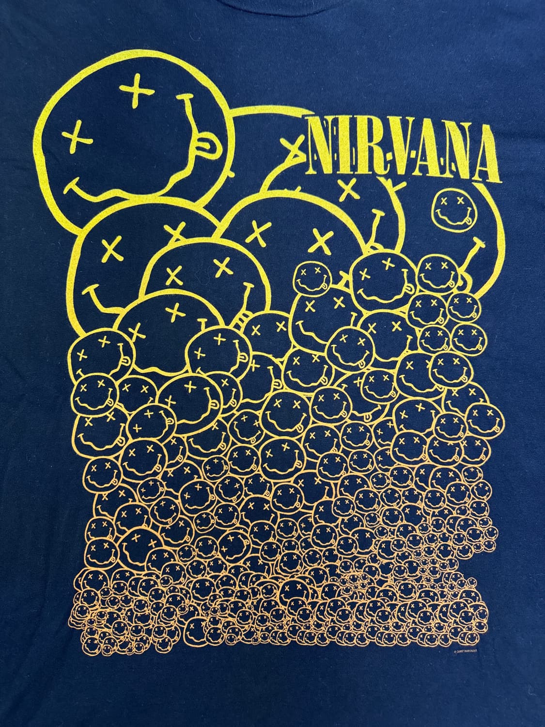 빈티지 00s 너바나 NIRVANA MULTI SMILE FITS XL 상품이미지2