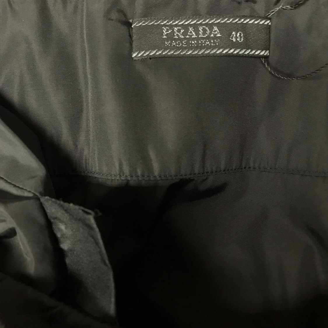 프라다 스커트 블랙 40 상품이미지7
