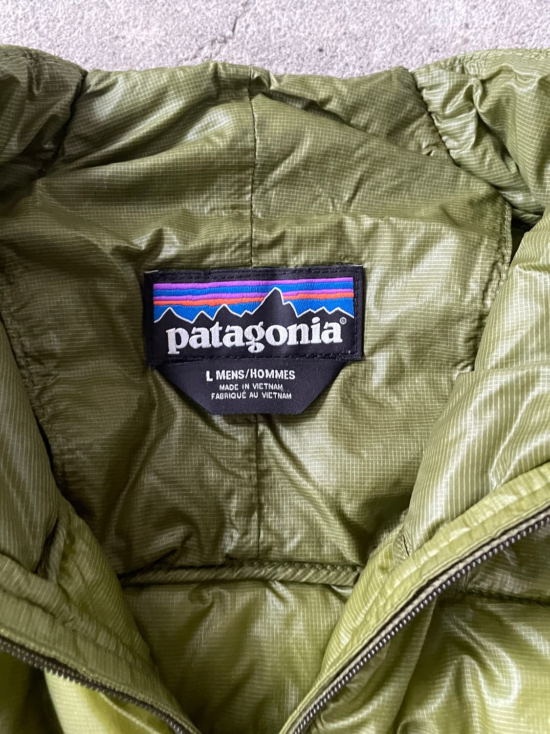 Patagonia Micro Puff Matcha Green Jacket 상품이미지9