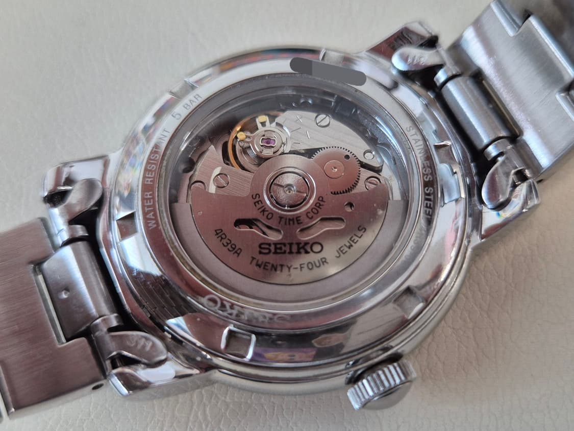 [SEIKO] 세이코 오픈하트 오토매틱 시계 상품이미지4