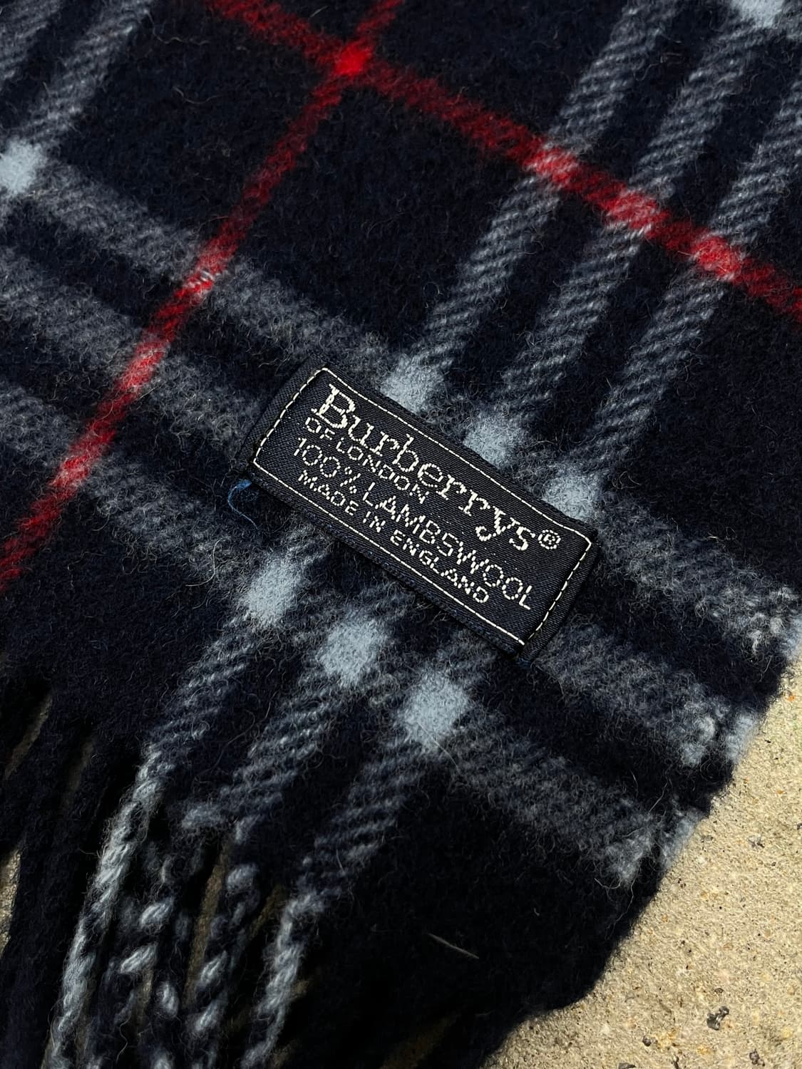 BURBERRYS lambswool muffler 상품이미지4