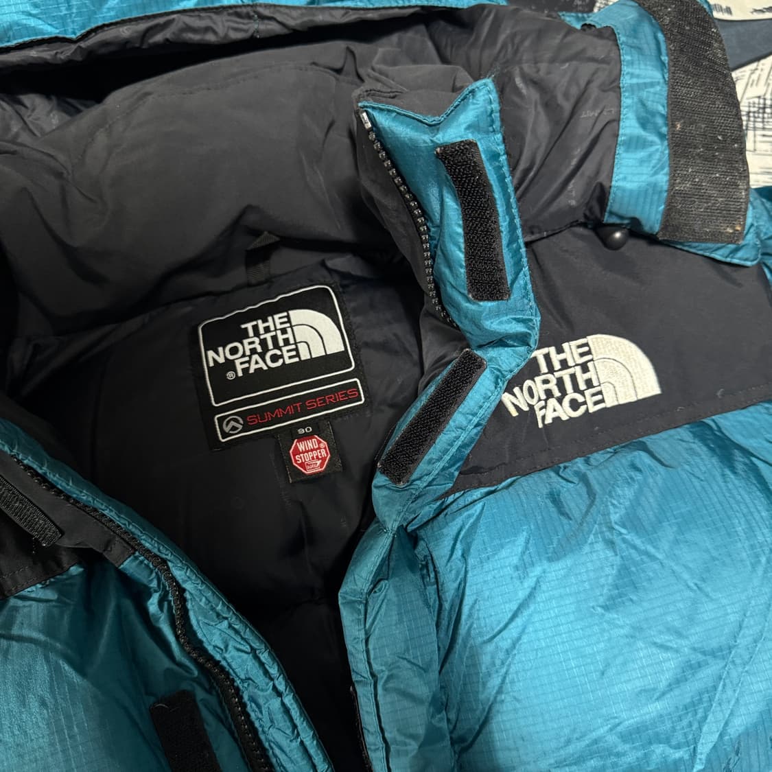 노스페이스 700 써밋 구스다운 패딩 90 사이즈  상품이미지2