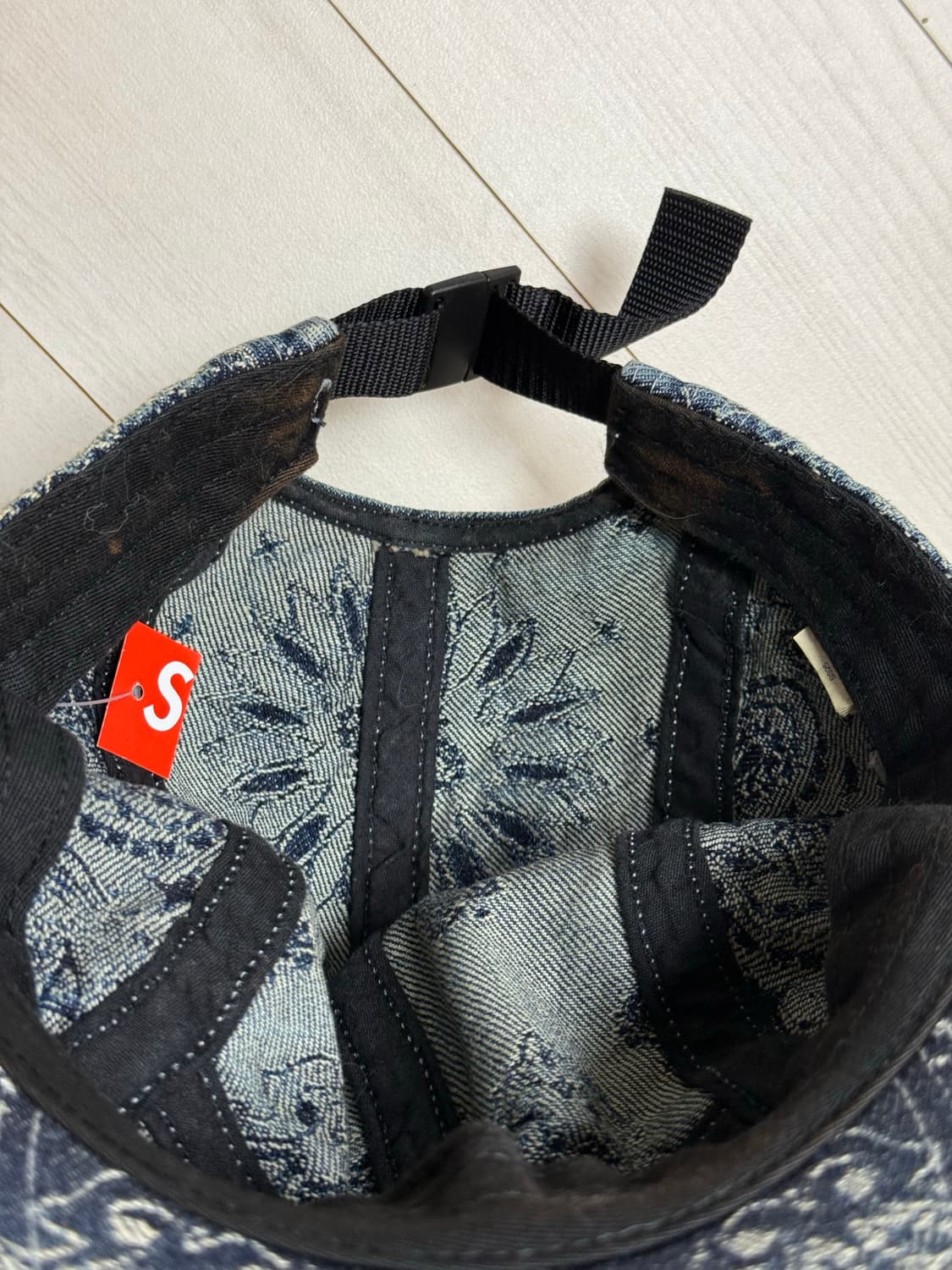 슈프림 자카드 데님 캡 상품이미지2