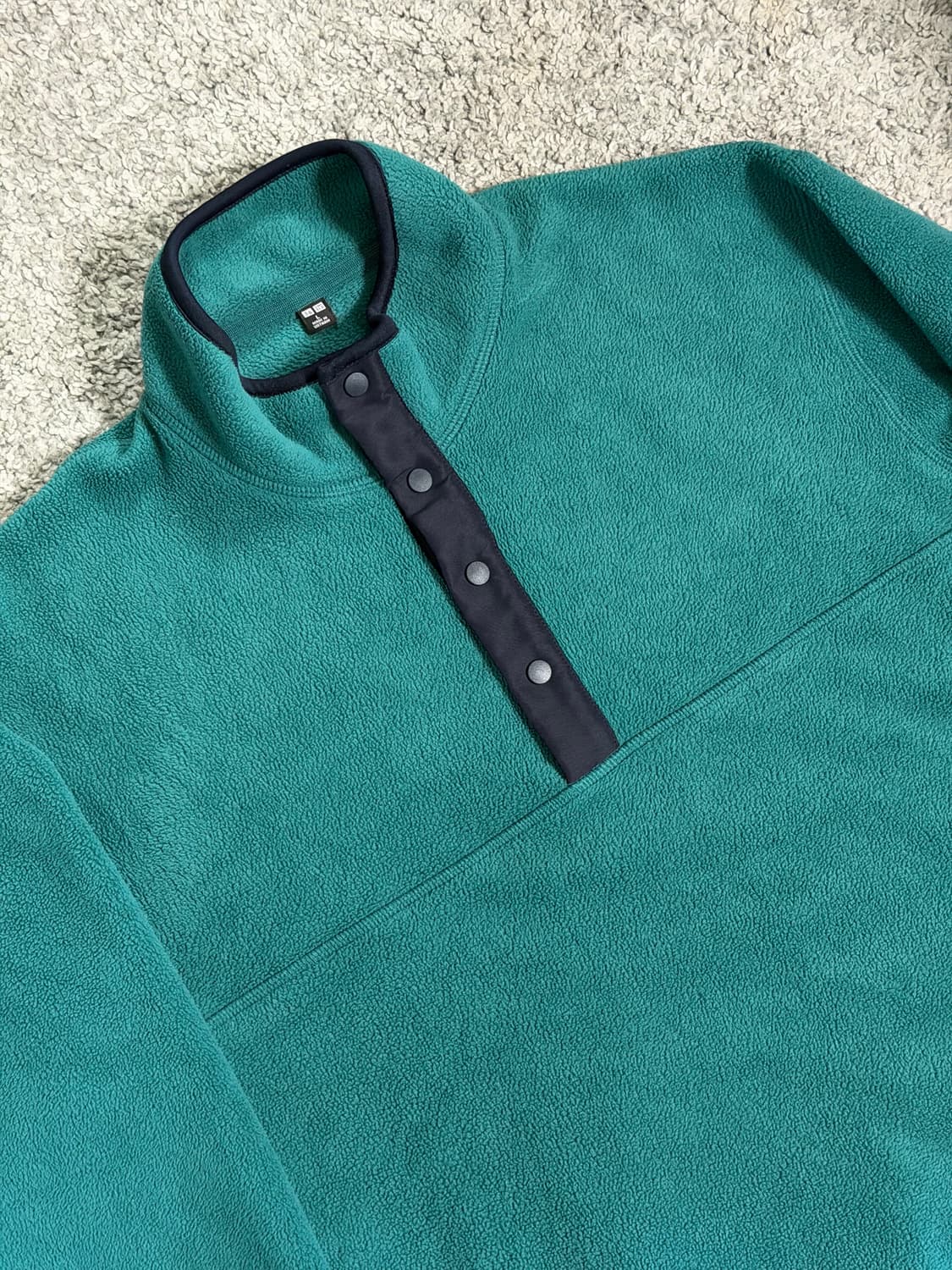 유니클로 하프 버튼 풀오버 플리스 상품이미지4