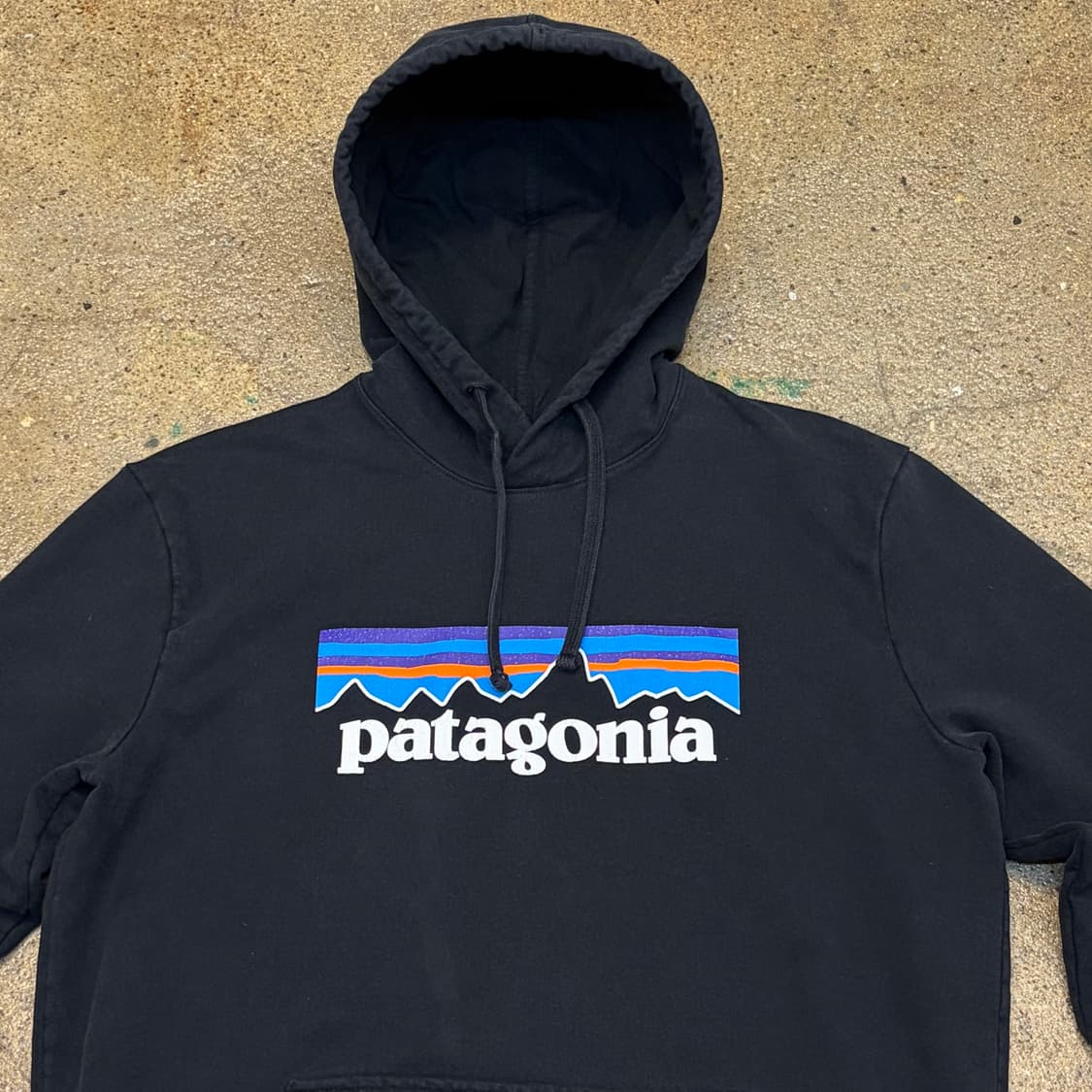 USA 빈티지 파타고니아 빅로고 후드티 상품이미지3