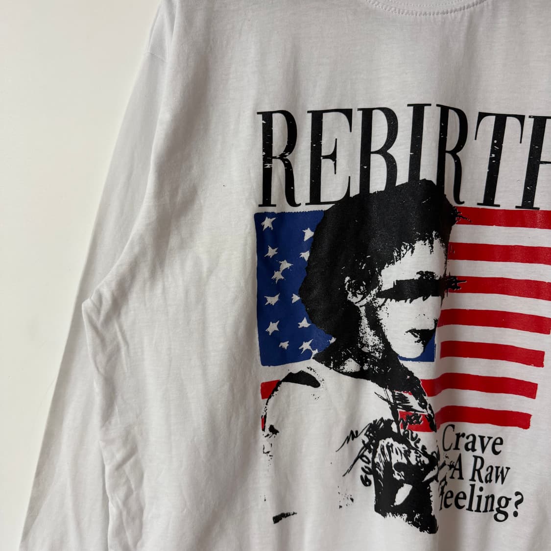 새상품 남녀공용 성조기 긴팔 상품이미지2