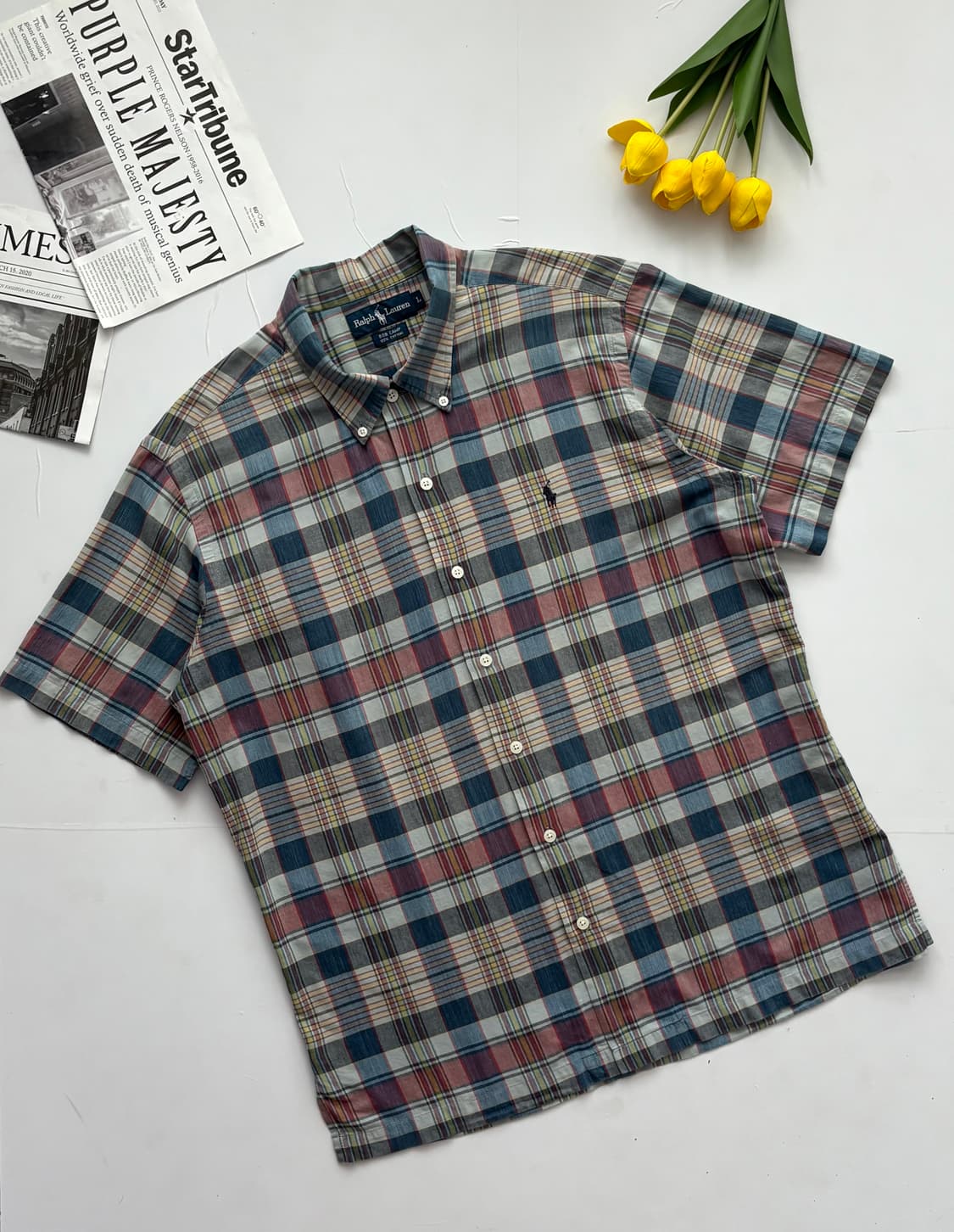 Polo 폴로랄프로렌 마드라스 체크 셔츠 상품이미지1