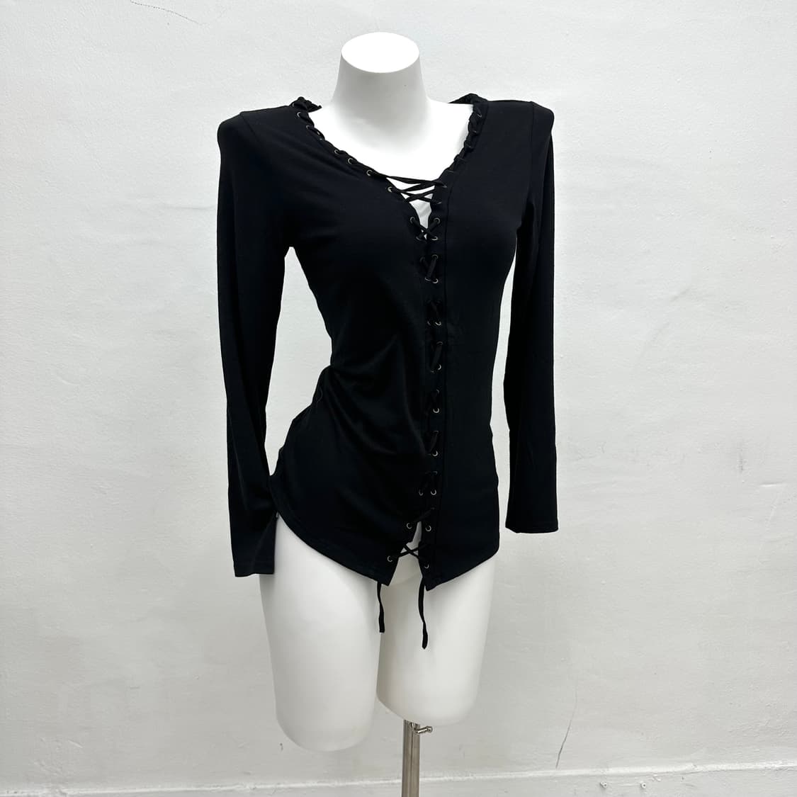 full lace detail long sleeve 상품이미지3