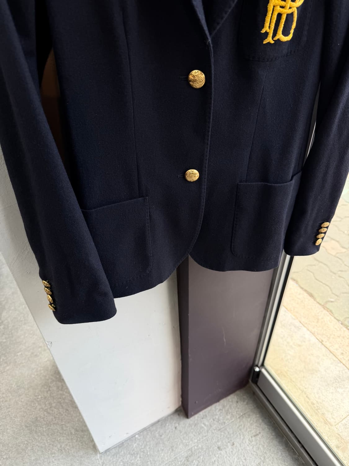 2/ 폴로 랄프로렌 90AW 와펜 금장 블레이저 자켓 상품이미지4
