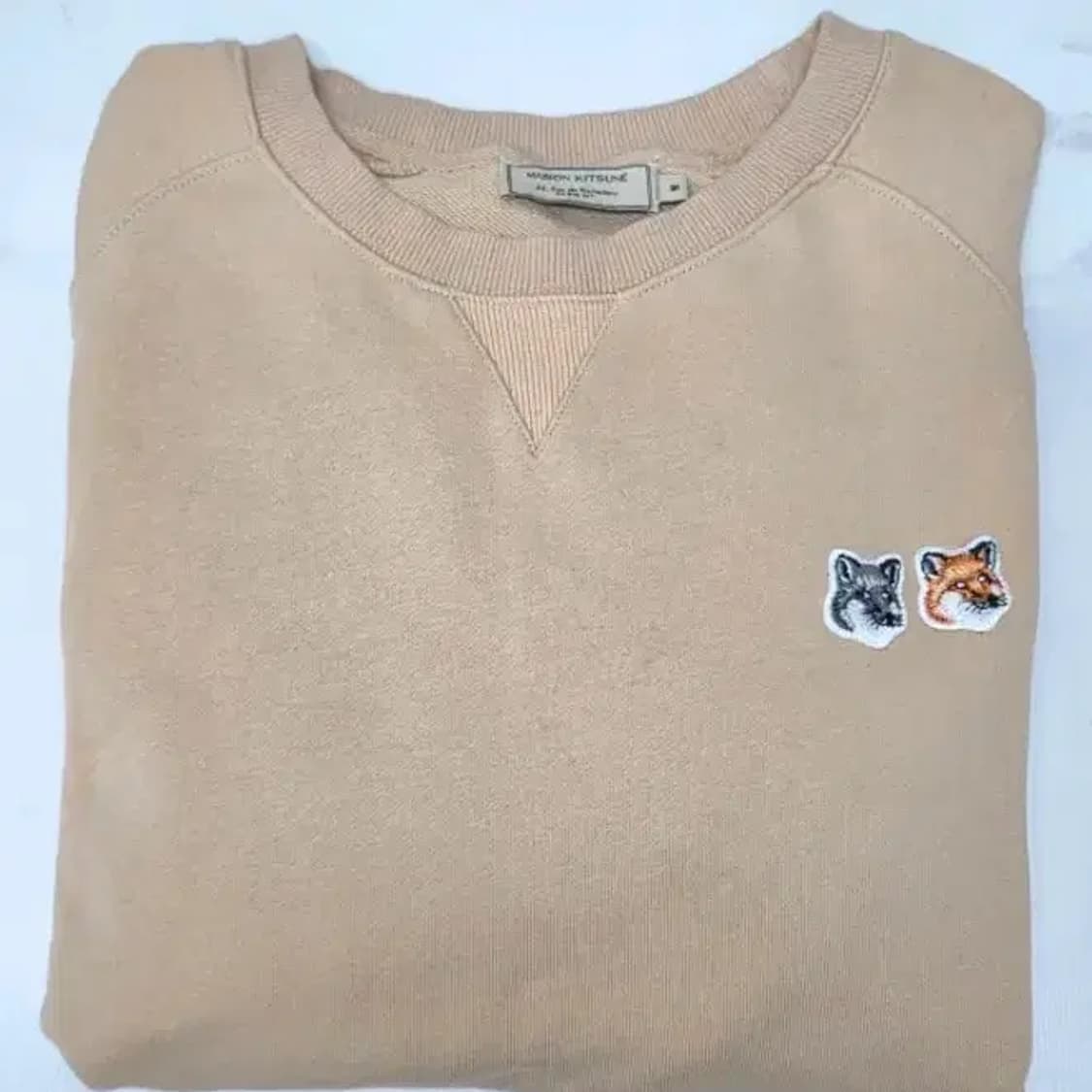 메종키츠네 더블 폭스 맨투맨95 상품이미지4