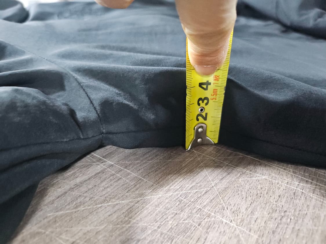 H 로고 자수  블랙 패딩 free 상품이미지8