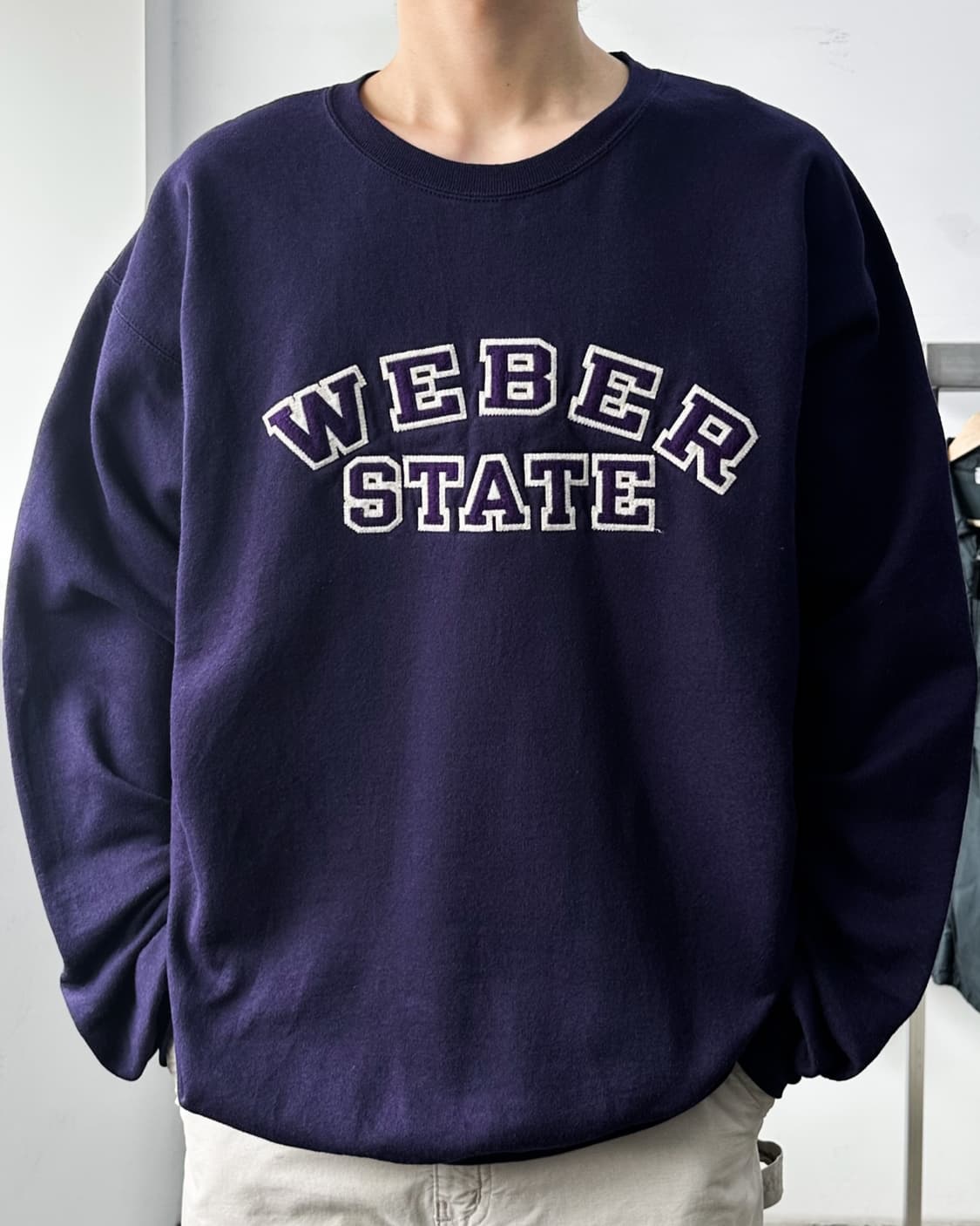 챔피언 위버 스테이트 컬리지 크루넥 스웻셔츠 상품이미지1