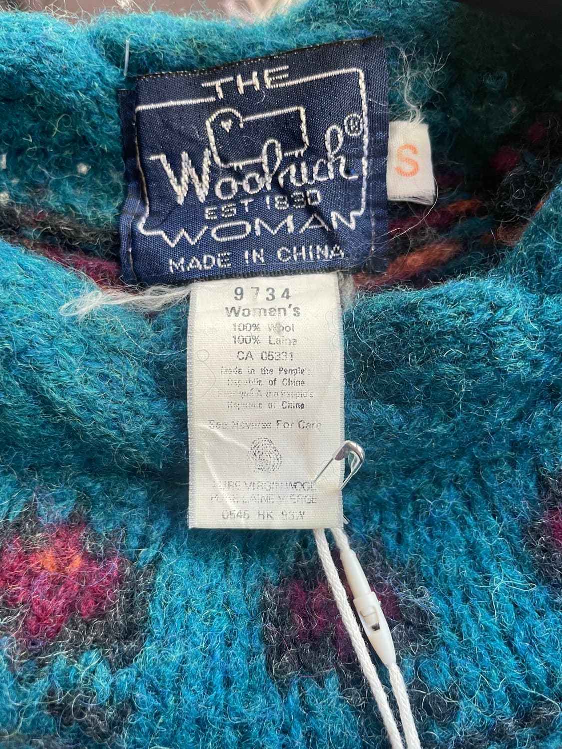 90s Vintage Woolrich Woman Wool Knit 상품이미지6