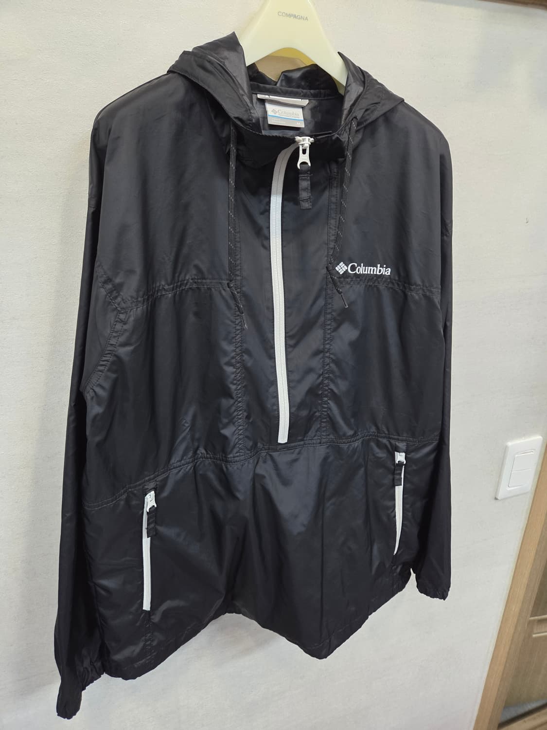 컬럼비아 경량 아노락 바람막이 자켓 m 상품이미지6