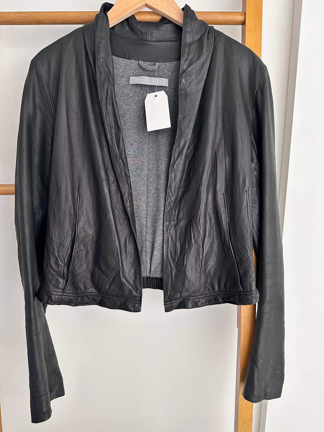 띠어리 럭스 양가죽자켓 상품이미지1