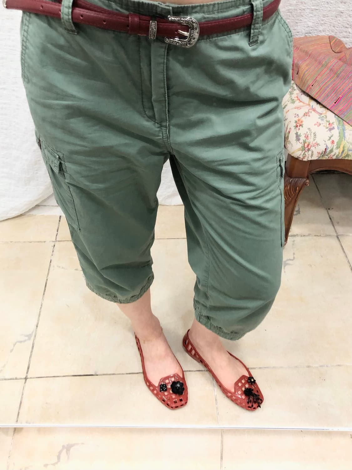 Mint pocket midi pants 상품이미지6