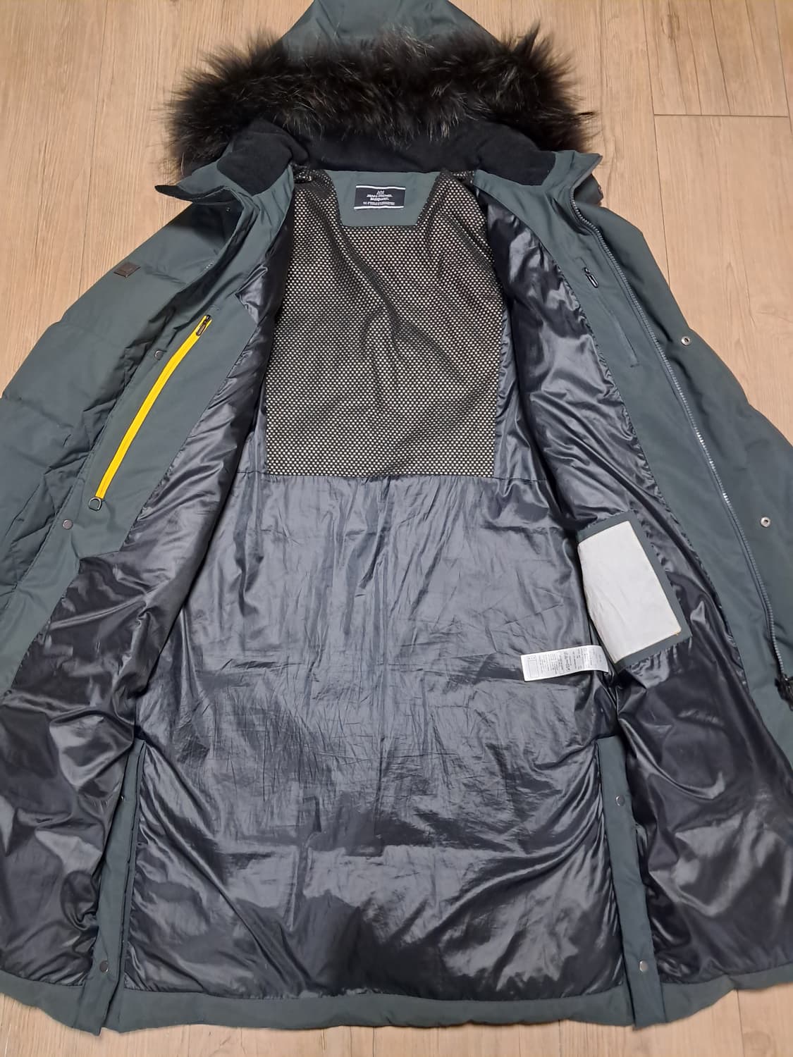 장미쉘바스키아 롱패딩 남성95  상품이미지7