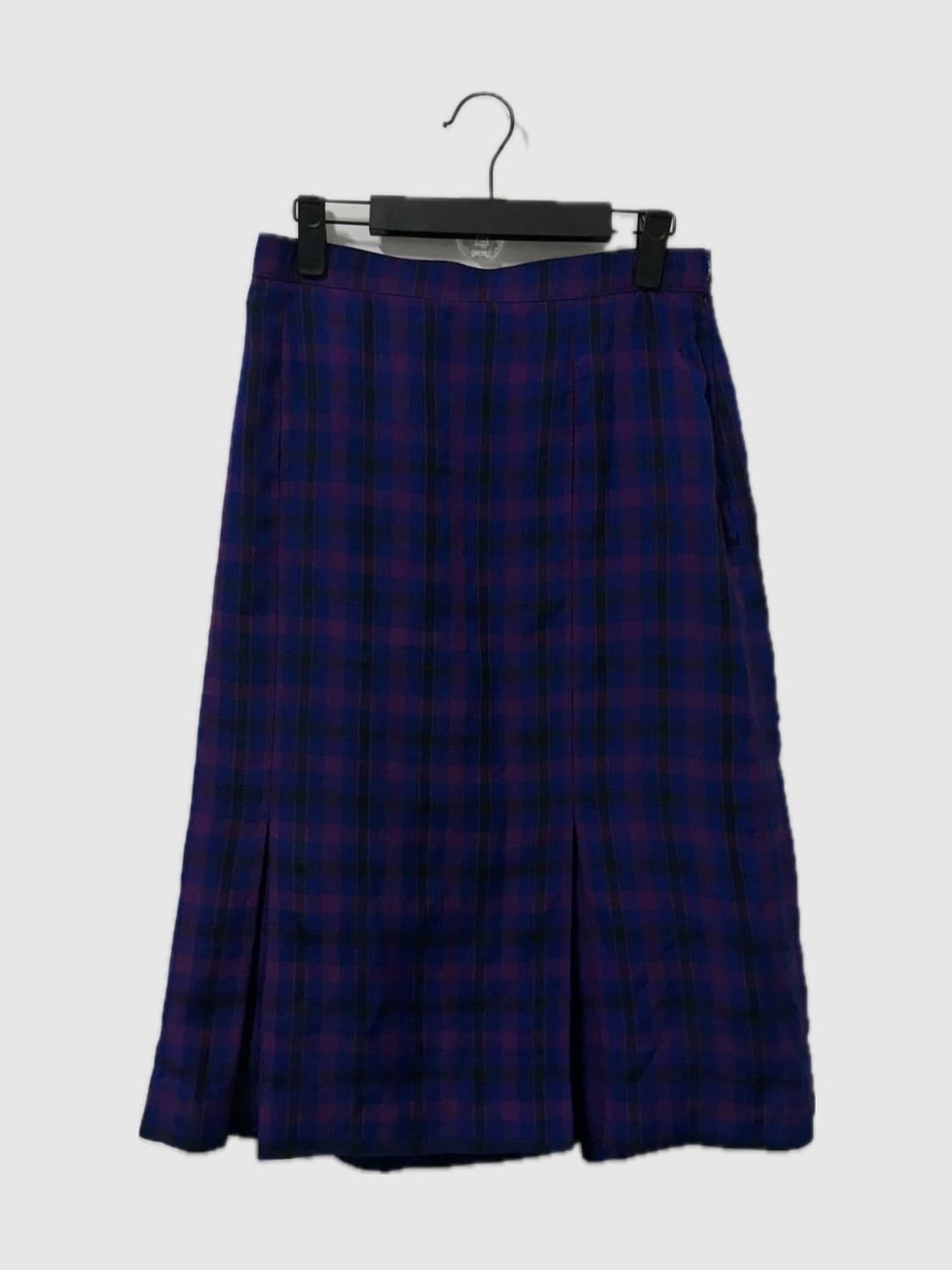 빈티지 체크 스커트 상품이미지1