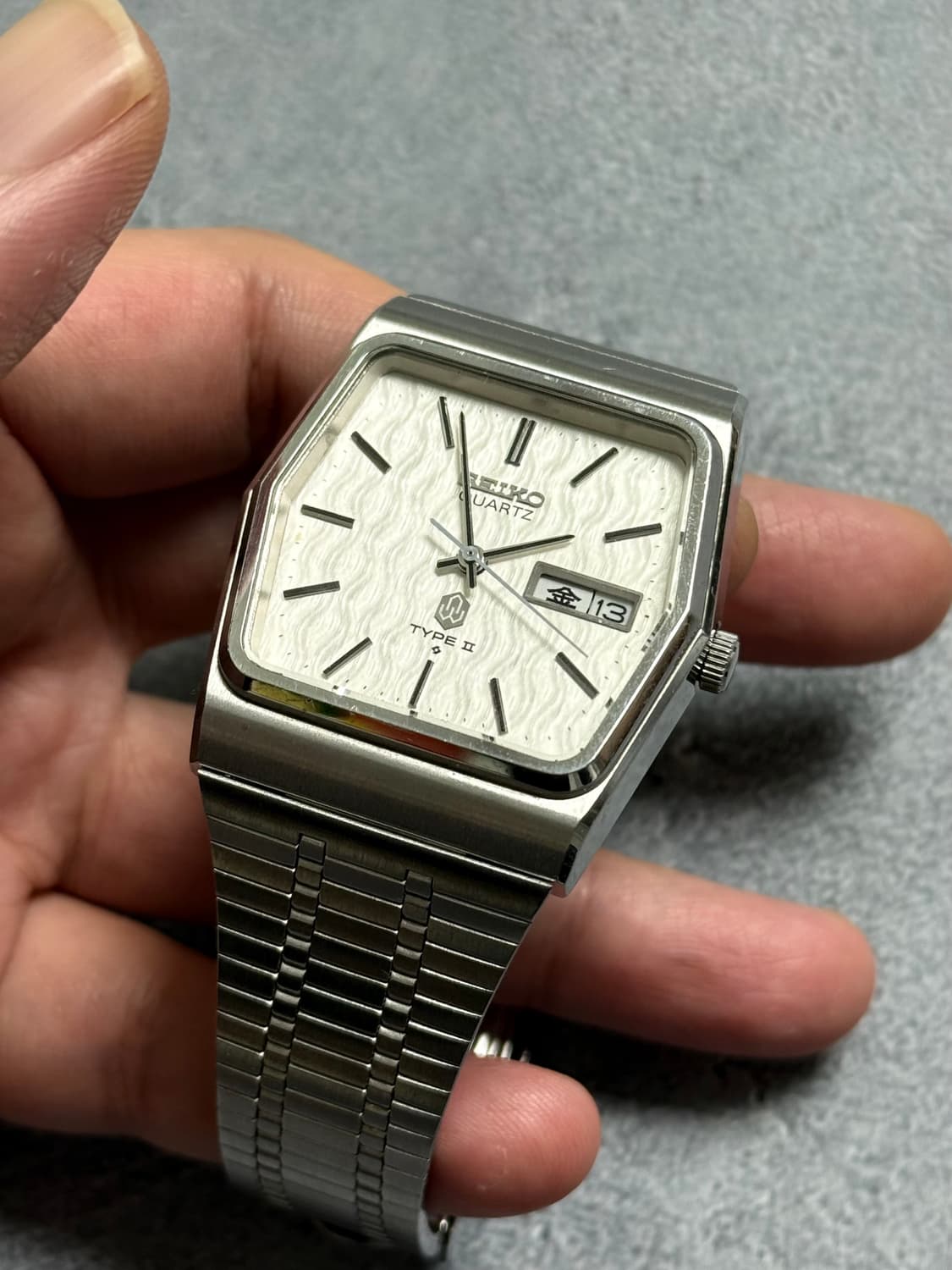 세이코 Seiko Type II 옥타곤 쿼츠 데이 데이트 상품이미지1