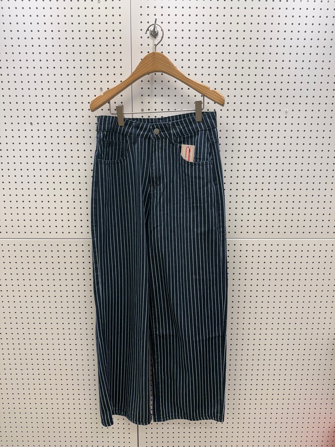 빈티지 히코리 와이드 코튼 팬츠 U670 상품이미지2