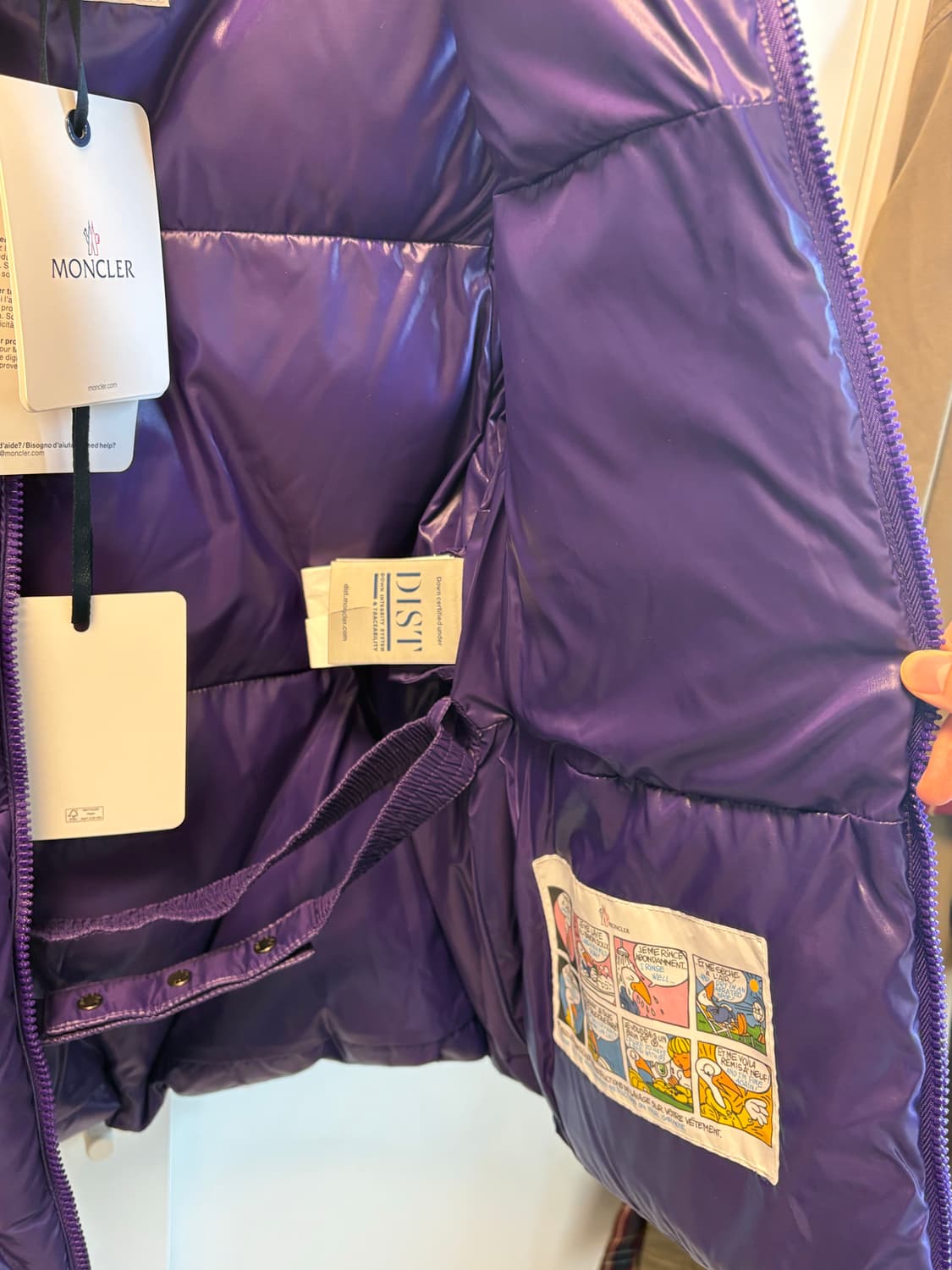 몽클레르 여성 Hormin 패딩 조끼 새상품 상품이미지6