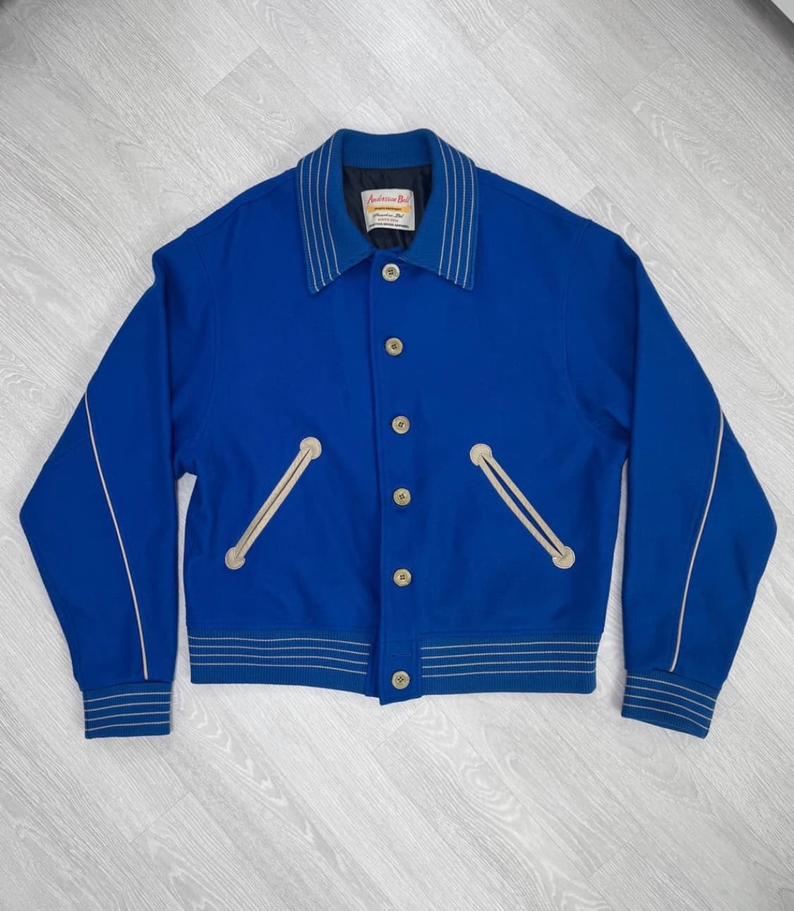 앤더슨벨 가디건 자켓 블루 s 상품이미지3