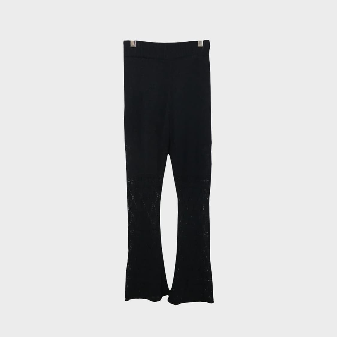 SLY 니트 펀칭 부츠컷 팬츠 61370 상품이미지1